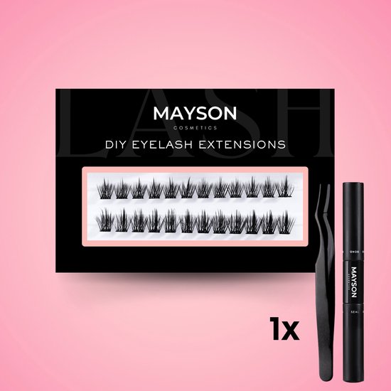 DIY Eyelash Extensions DoItYourself Wimperextensies Blijft 5/7 Dagen Zitten bol