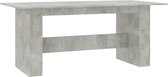 vidaXL-Eettafel-180x90x76-cm-bewerkt-hout-betongrijs
