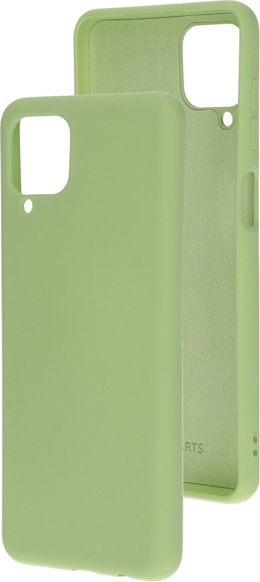 Mobiparts hoesje geschikt voor de Samsung Galaxy A12 - Siliconen - Groen