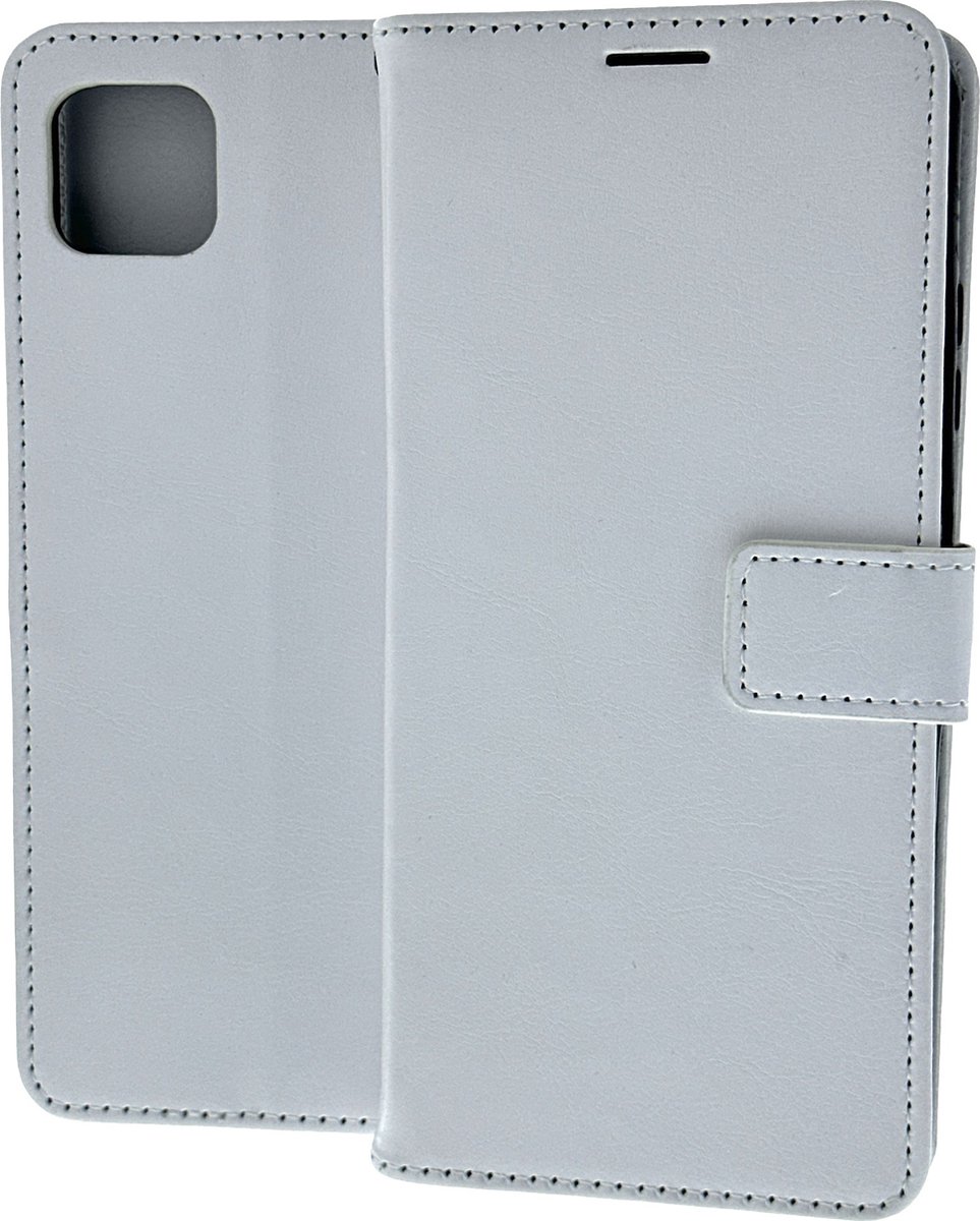 Portemonnee Book Case Hoesje Geschikt voor: Samsung Galaxy A04 - Wit