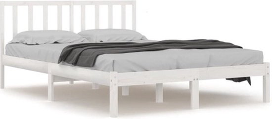 Zinus Figari Bed 160 x 190 cm, bedframe 31 cm hoog met opbergruimte onder het bed, bedframe met duurzaam platform van bamboe en metaal met hoofdeinde van latten, bruin en zwart