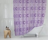 Casabueno - Roze Douchegordijn 120x200 cm - Badkamer Gordijn - Shower Curtain - Waterdicht - Een Stuk - Sneldrogend en Anti Schimmel -Wasbaar en Duurzaam