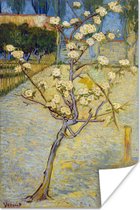 Poster Perenboompje in bloei - Vincent van Gogh - 20x30 cm