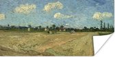 Poster Geploegde akkers - Vincent van Gogh - 150x75 cm