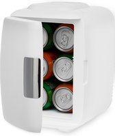 Mini réfrigérateur LifeGoods - 4 litres - Maquillage et soins de Beauty - Prise de voiture 100/240V / 12V - Wit