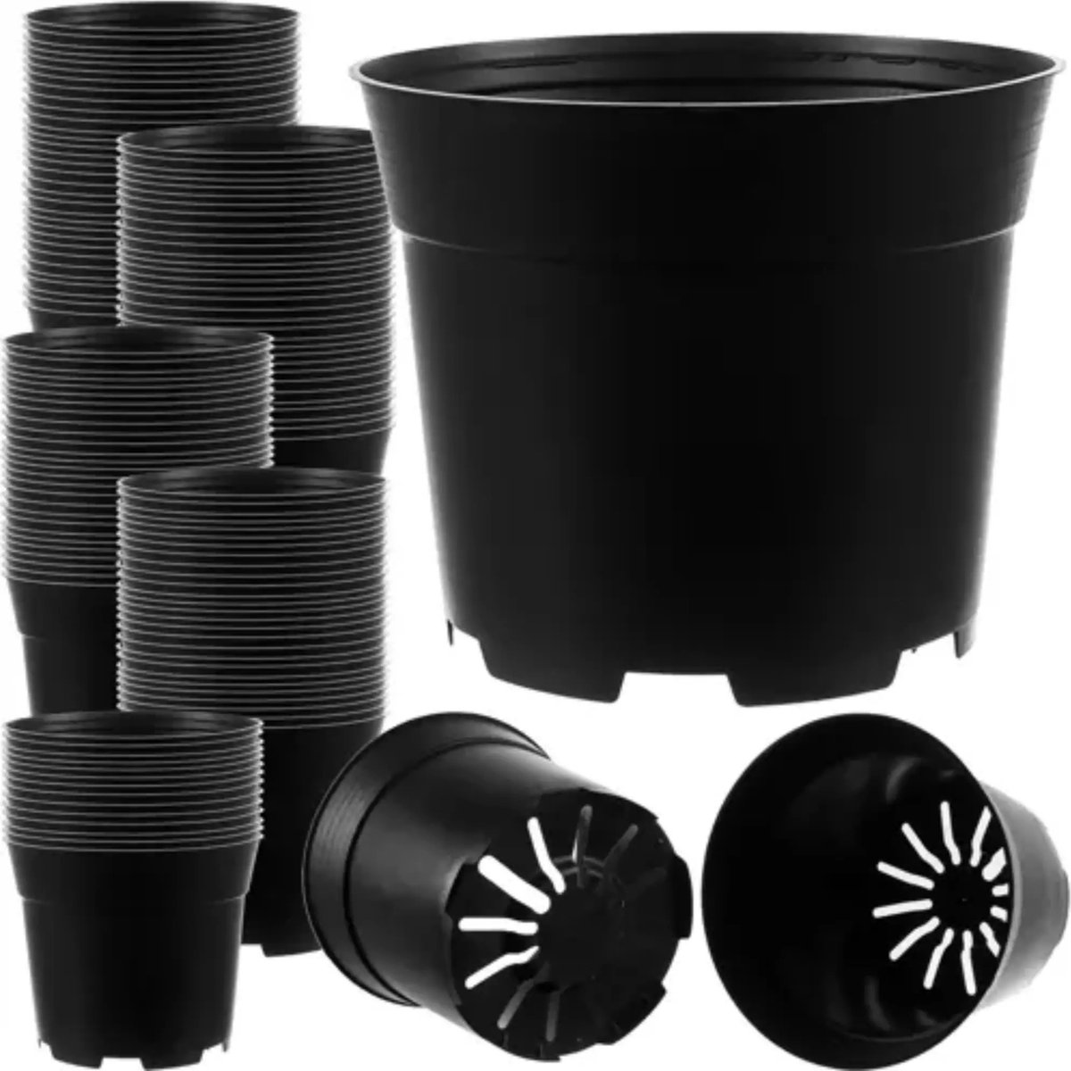 Gardlov Production Pot Set van 500 - Duurzame en Flexibele Tuinpotten