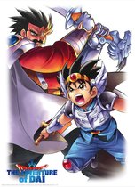 Poster Dragon Quest Dai and Baran 38x52cm