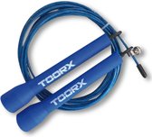 Corde à sauter lestée PVC avec poids et poignées Soft Touch TOORX