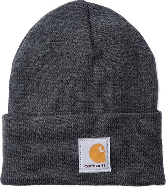 Carhartt Beanie Acrylic Watch Hat Coal Heather grey - Bonnet