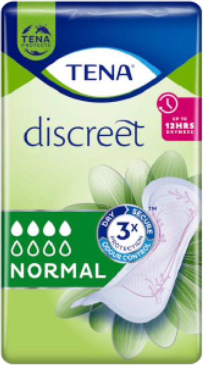 Goedkoopste Voordeelverpakking 4 X TENA Discreet Normaal, 24st (760806