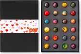 Liefdes Bonbons - 24 Chocolade Bonbons - Chocolade Cadeau - Ambachtelijke Bonbons - Liefdes Cadeau - Luxe Verpakking
