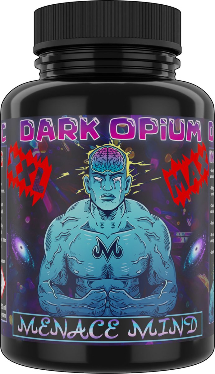 Dark Opium MAX XXL - Smelling Salt - 250ml - Ammonia Inhalant - Menace Mind®