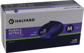 Voordeelverpakking 2 X Halyard Safeskin nitrile poedervrij paars - Medium 100 stuks (52002M)