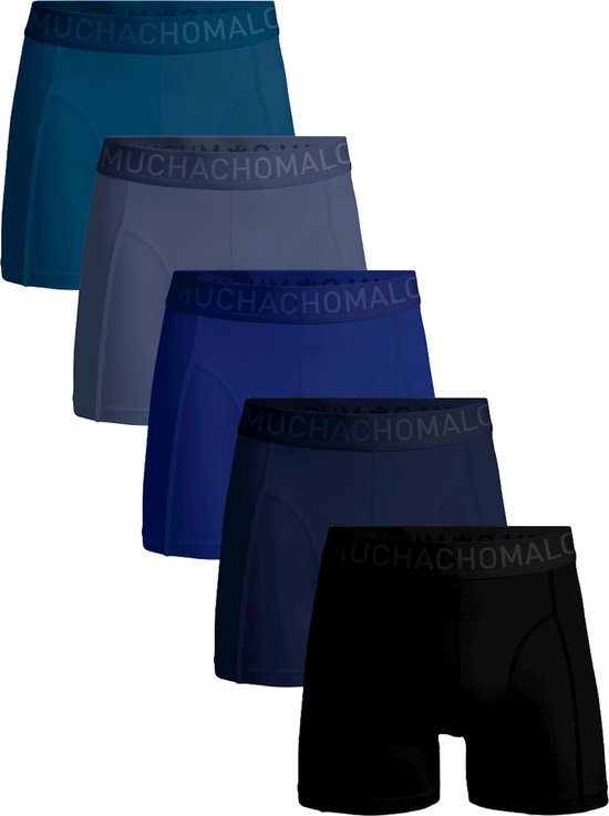 Muchachomalo Heren Boxershorts - 5 Pack - Maat L - 95% Katoen - Mannen Onderbroeken