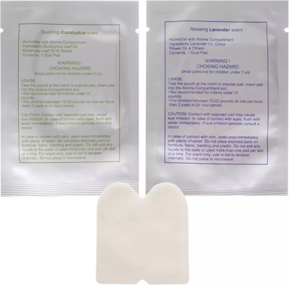 Malatec Aroma Insert voor Luchtbevochtigers N11035 & N11036 – Lavendel en Eucalyptus Cartridges
