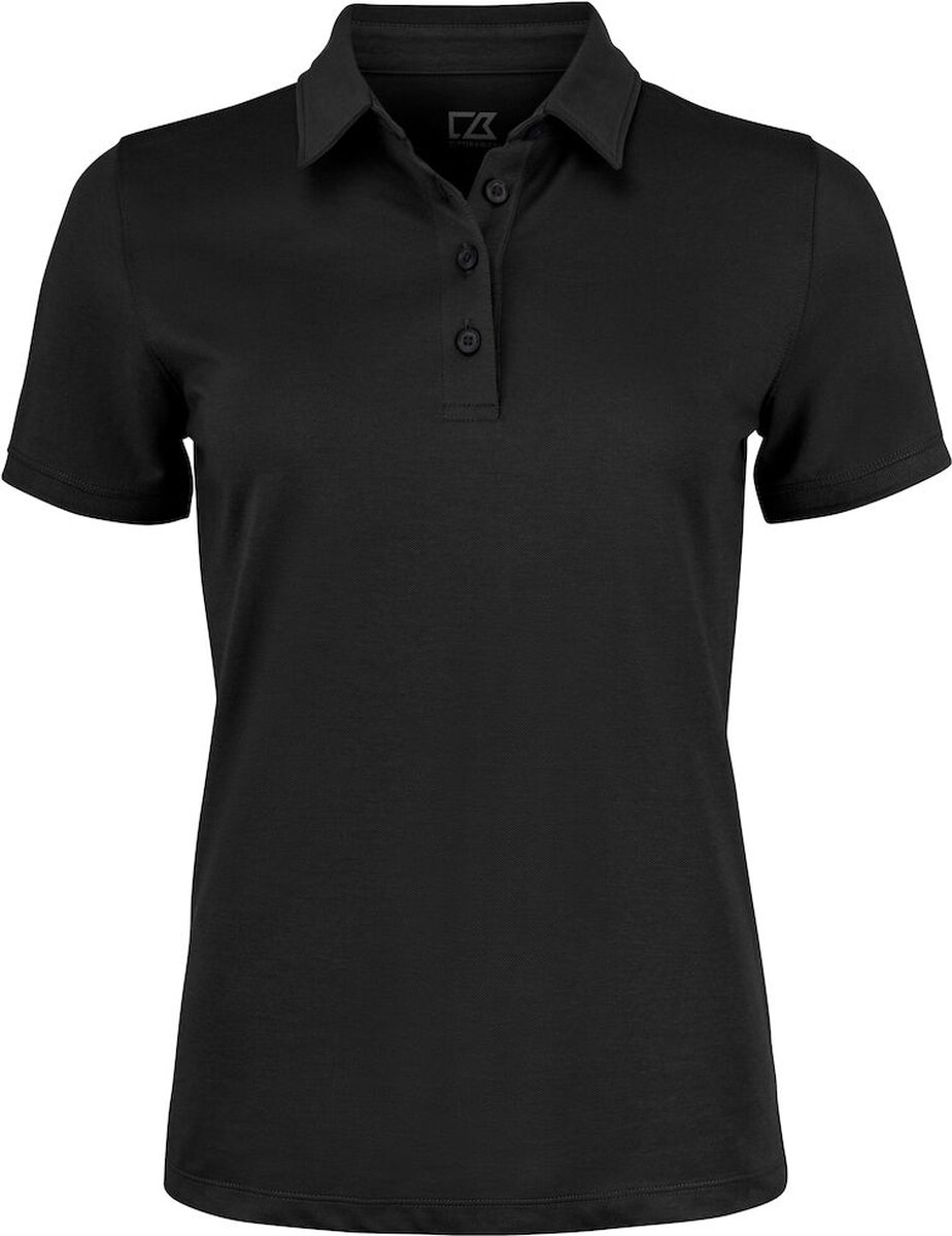 Cutter & Buck Oceanside Stretch Polo Dames 354431 - Zwart - 44/XXL