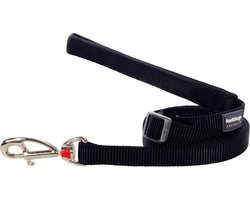 Animal Boulevard L6-zz-bb-12 - Hals- En Leibanden - Hond - Rd Leiband Zwart-xs 12mmx1,8m - Maat: Xs - 200649