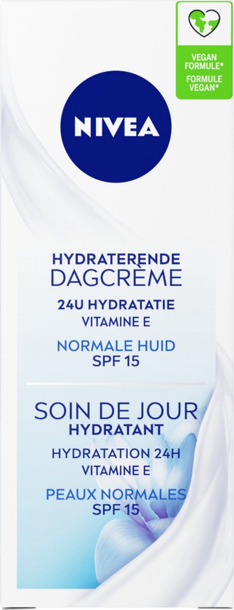 Goedkoopste NIVEA Essentials Hydraterende Dagcrème - Gezichtscreme - Normale huid - SPF 15 Met vitamine E, magnoliaextract en lotusextract - 50 ml