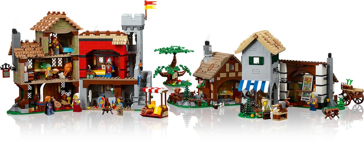 LEGO Icons Middeleeuws stadsplein - 10332 — afbeelding 5
