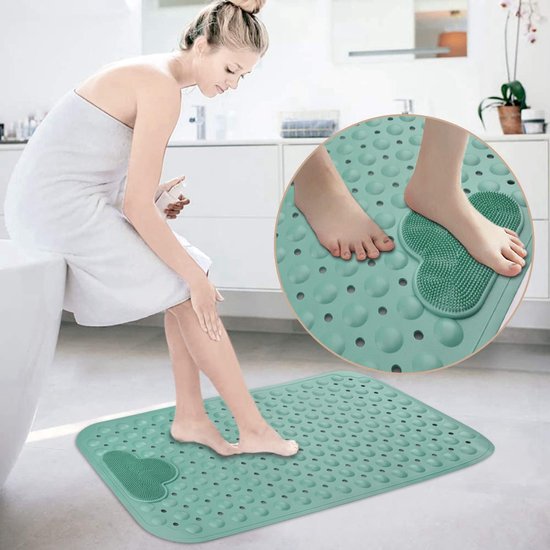 Badmat antislip kinderen, Kikuo grote cartoon kinderbadmat