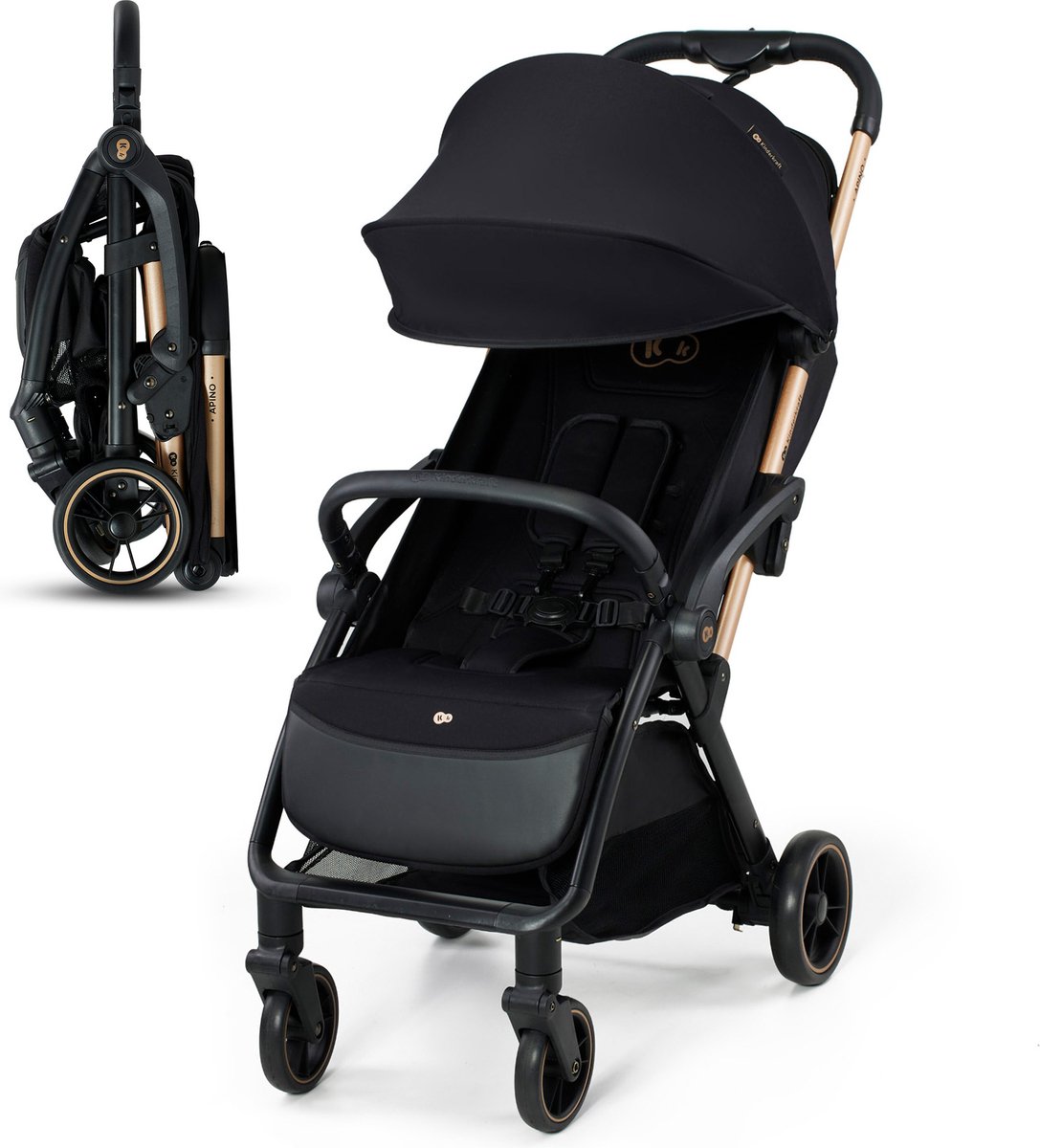 Kinderkraft Apino Compact Grey Wandelwagen KSAPIN00GRY0000