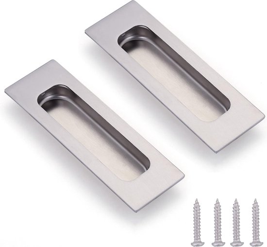 TopHomer 10 STKS Ladeknoppen Geborsteld Goud Elegante Knoppen Kast Knoppen Vierkante Lade Trekt Hardware voor Keuken en Badkamer Meubelgrepen