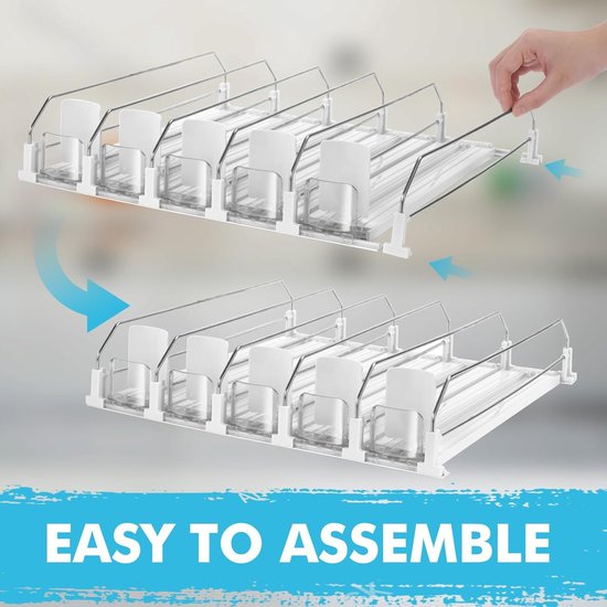 Ei Dispenser Koelkast 3 Tier Drop Roller Ei Stand Opslag Roll Ei
