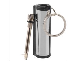 *** Heble® - Survival Match - Outdoor Gadget - Herbruikbare Permanente Lucifer Sleutelhanger ***