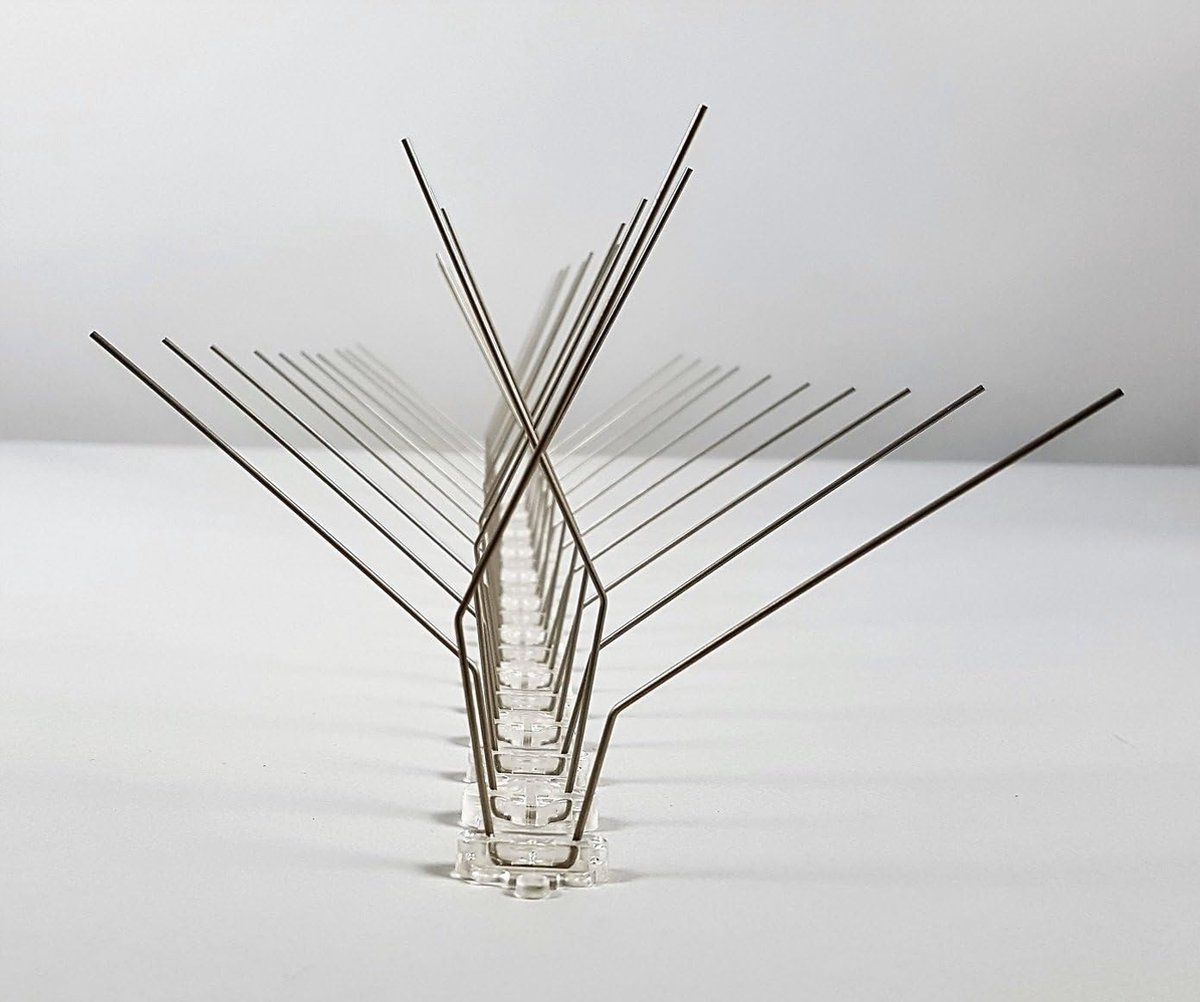 vogelafweer / vogelafweer / duivenafweer, kattenspikes, duivenbescherming, vogelbescherming, spikes,10m