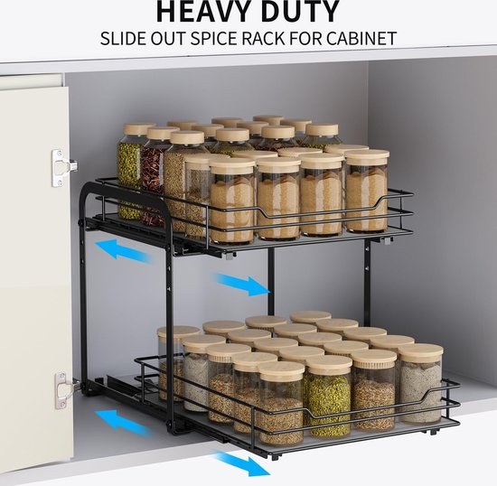 étagère de cuisine, étagère à épices \ Matériaux de haute qualité, ‎26,4 x 23 x 23 cm ; 1,92 kg