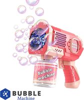 LED Bubble Machine - Original - bubble gun - bellenblaas machine - bellenblaas geweer - 5000 bubbles met LED lights - Speelgoed - ROZE