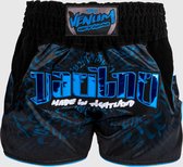 Venum Muay Thai Kickboks Shorts Attack Zwart Blauw XS = Kids 7/8 Jaar | maat 128