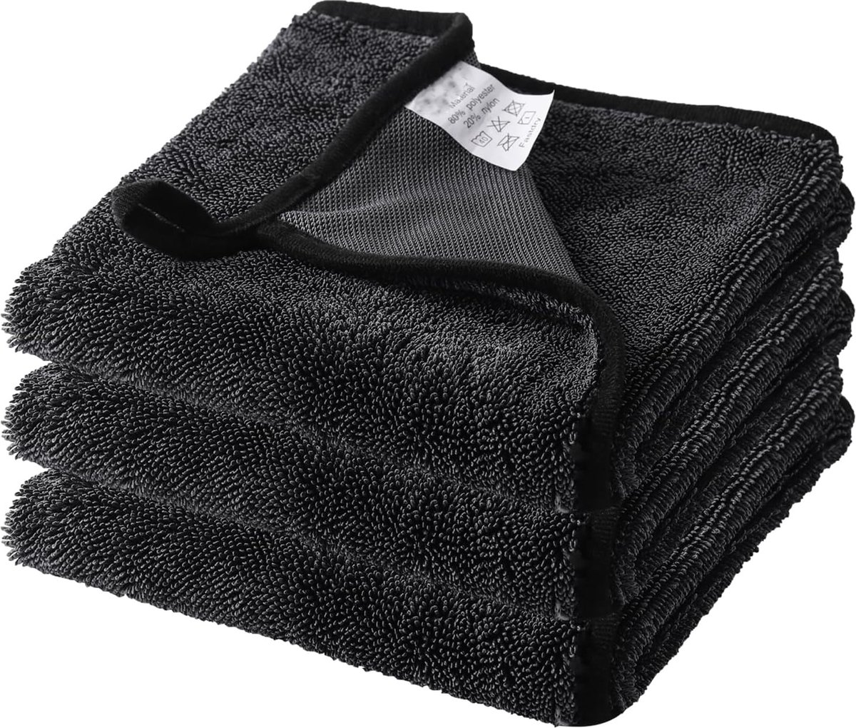 Douchecabinedoek voor waterverwijdering in douche en bad, glanzende bad XXL droogdoek, sneldrogend droogdoek, 40 x 60 cm
