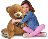 Iplush - Opblaasbare Bruine Teddybeer - 80 cm - Plushe