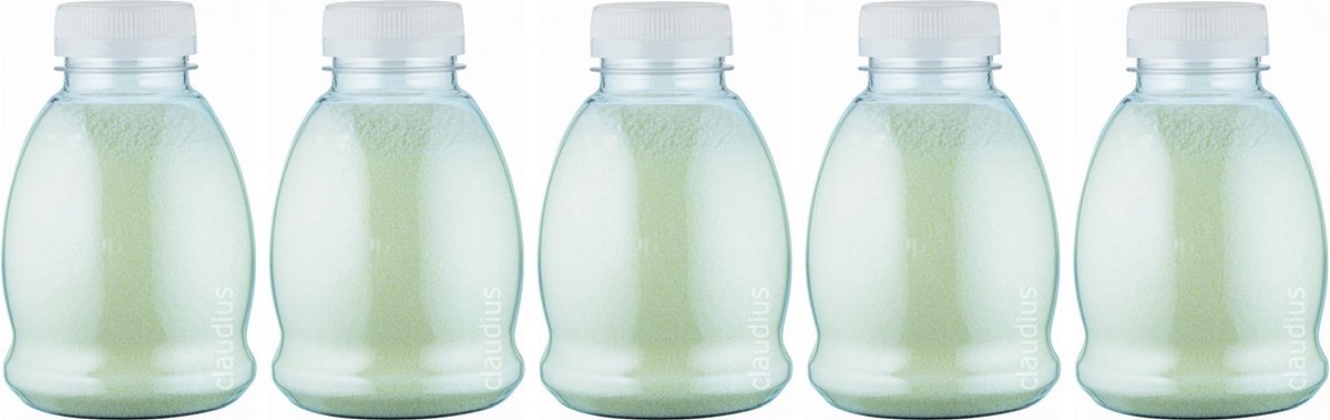 Goedkoopste Scrubzout Zen Moment - 375 gram - Fles met transparante dop - Set van 5 stuks - Hydraterende Lichaamsscrub