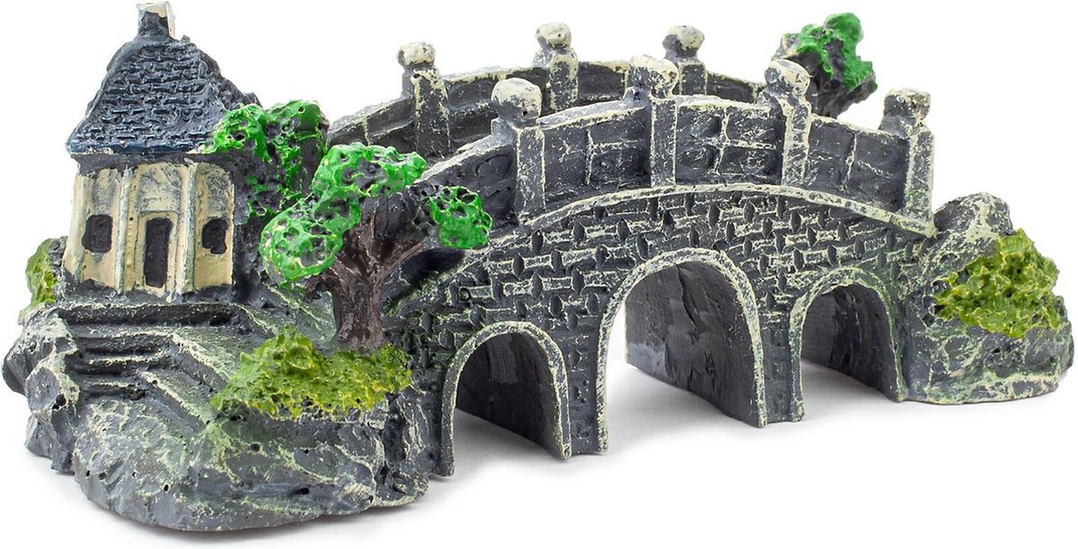 Happet - Aquarium Bridge Decoration Happet R067 10 Cm - S-r067sh - 1st