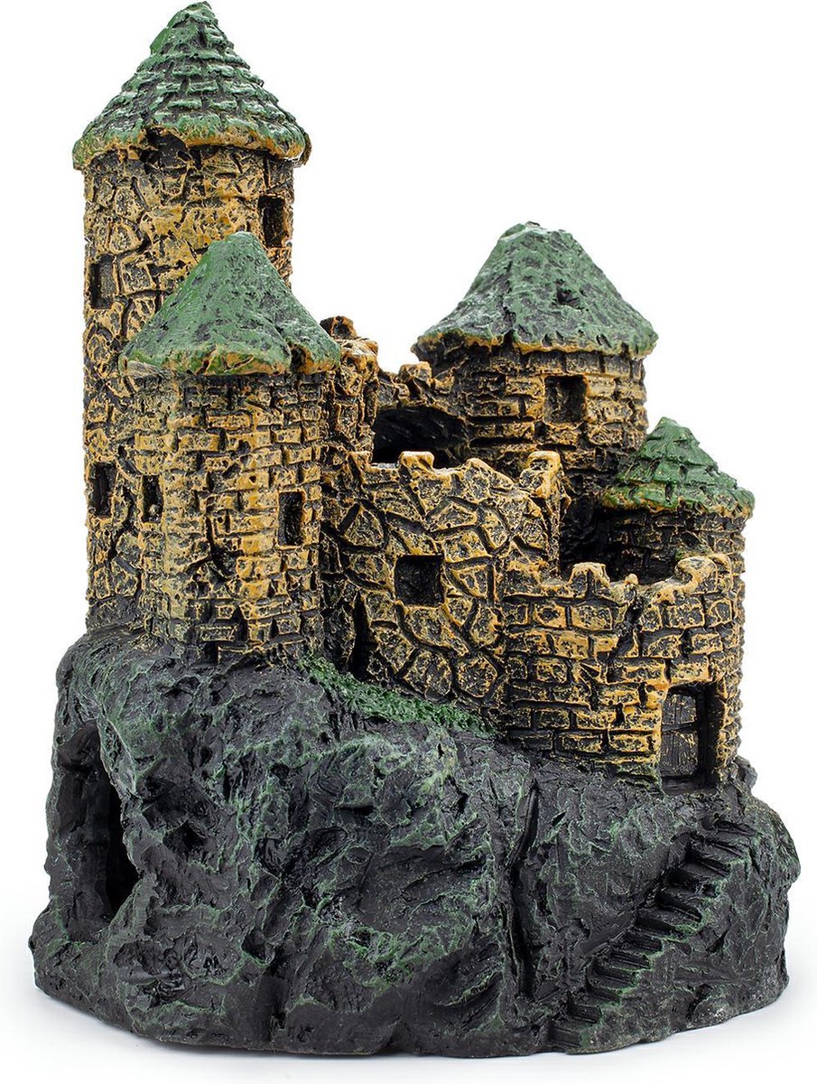 Happet - Aquarium Castle Decoration Happet R011 - 14,5 Cm - S-r011sh - 1st