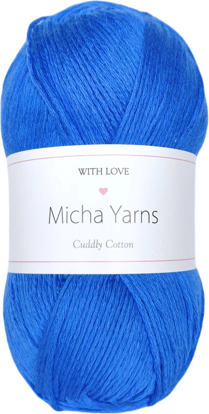 Ball Bundle - 80% coton 20% acrylique - Paquet de 10 pelotes de coton au crochet – 10 x 100 grammes - Elements (002) – Cuddly Cotton - Micha Yarns