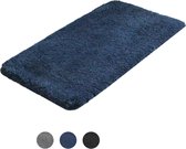 AKSA Home® Badmat 70x140 cm - Grote douchemat antislip - Badmat antislip - Badkamermat - Donkerblauw