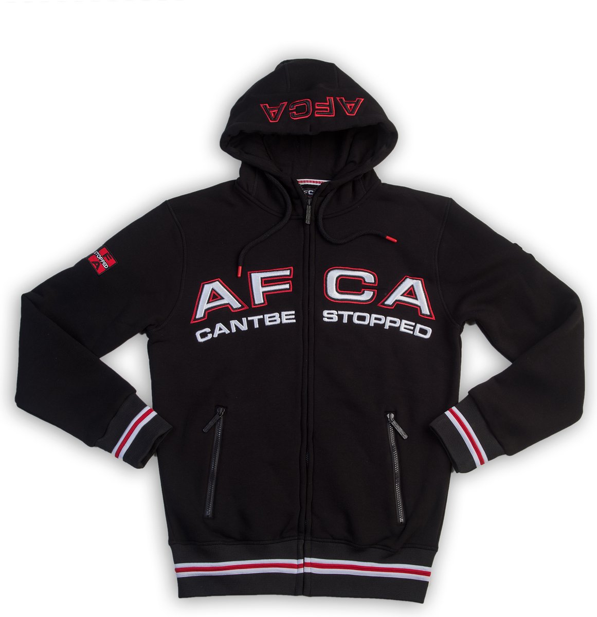 Vest AFCA CBS zwart - Hoodie - Fanwear - AFCA - Amsterdam - Ajax - AFCA