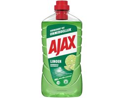 Ajax | Allesreiniger | Limoen | Optimal 7 | 8 x 1 liter