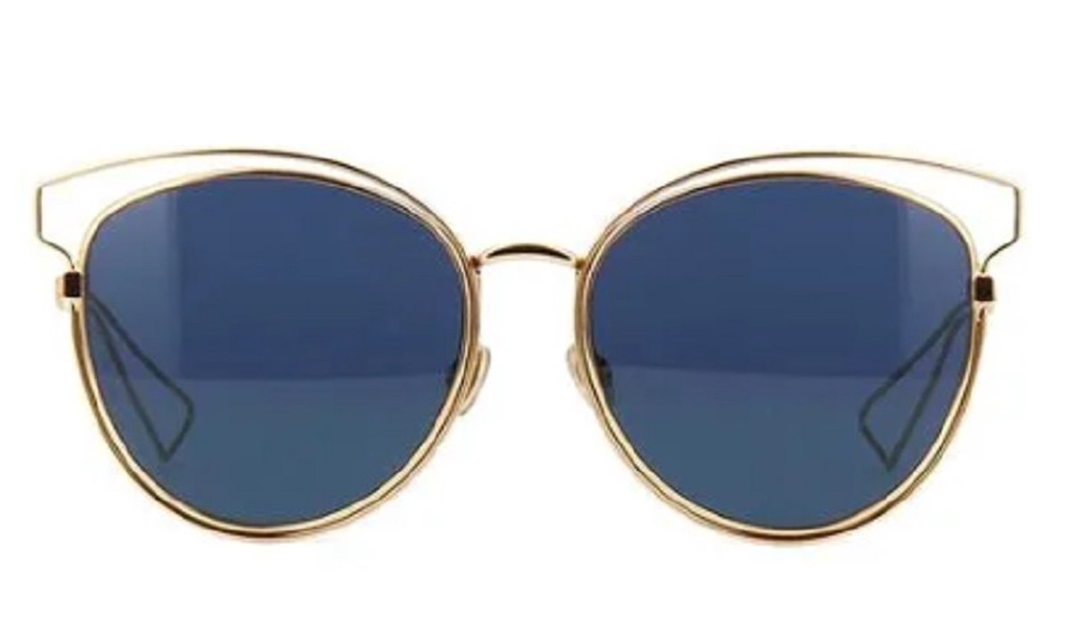 Christian Dior Diorsideral-2 Sunglasses 0J9HRose Gold White (KU Blue Avio Lens)