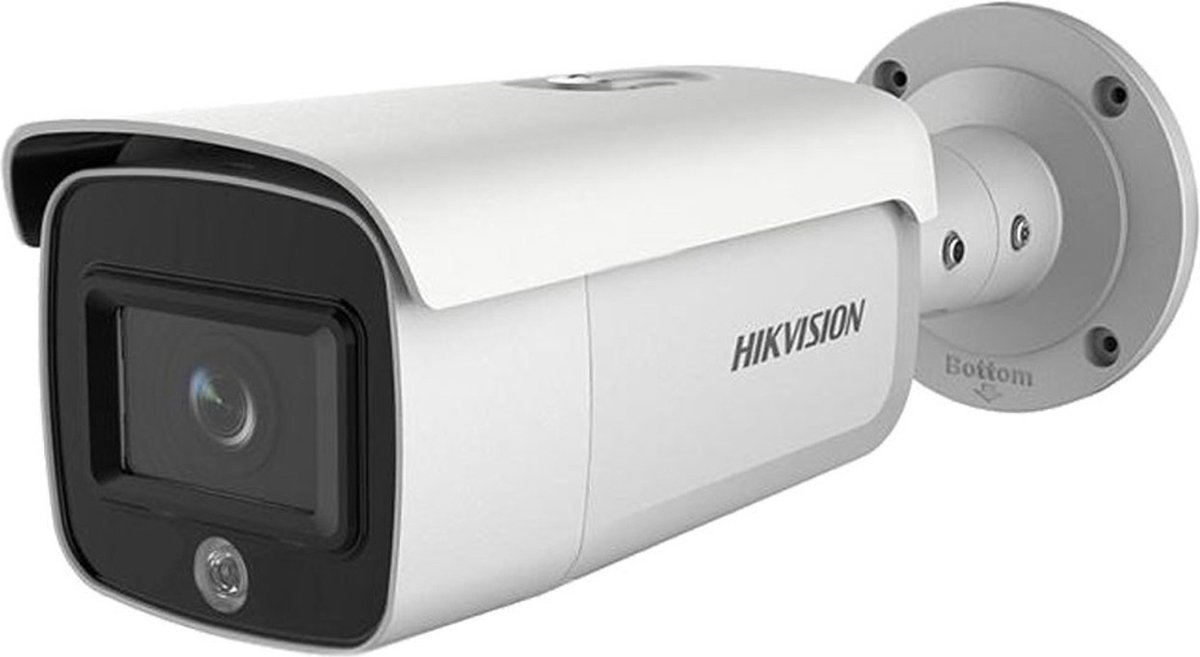 Hikvision® DS-2CD2T46G1-4I/SL (4MM) 4MP AcuSense IP Bullet Camera - Flits/Sirene - 80M IR Night Vision - IP66