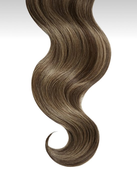 LUXEXTEND Extensions de cheveux I-tip #P4/27 | 25 pièces | 25 grammes