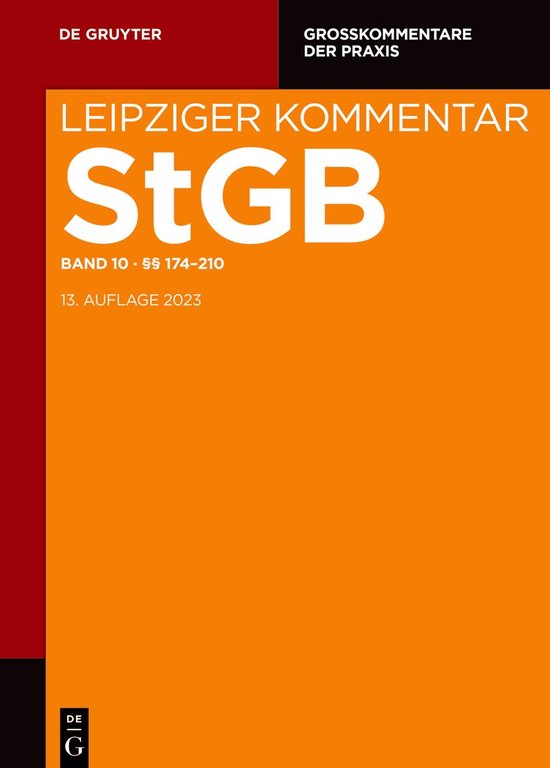 Großkommentare der Praxis- §§ 174-210 - cover