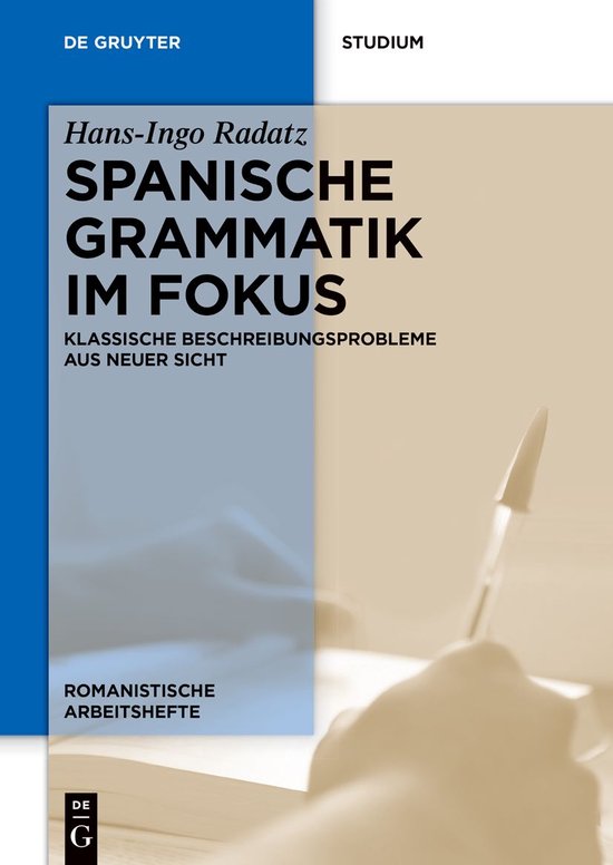 Romanistische Arbeitshefte65- Spanische Grammatik im Fokus - cover