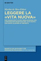 Beihefte zur Zeitschrift fur Romanische Philologie428- Leggere la «Vita Nuova»