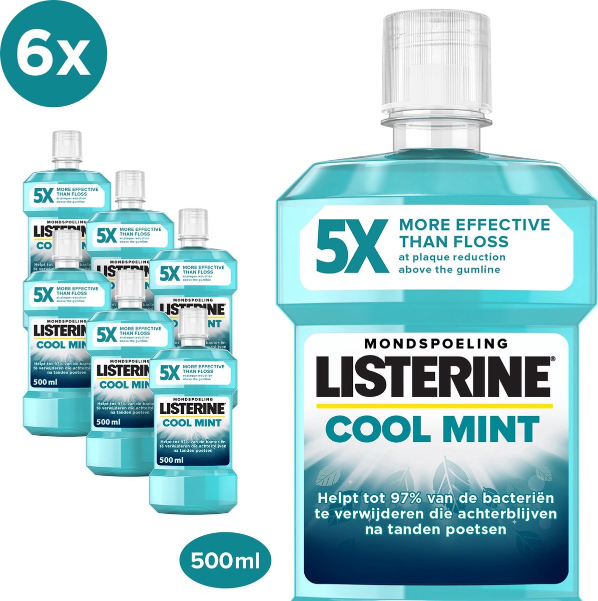 Goedkoopste Listerine Mondwater Coolmint Voordeelverpakking