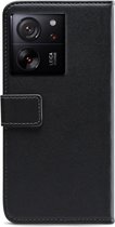 Mobilize Telefoonhoesje geschikt voor Xiaomi 13T Hoesje | Mobilize Classic Gelly Wallet Bookcase Portemonnee | Pasjeshouder voor 2 Pasjes | Telefoonhoesje voor Pinpas / OV Kaart / Rijbewijs - Zwart