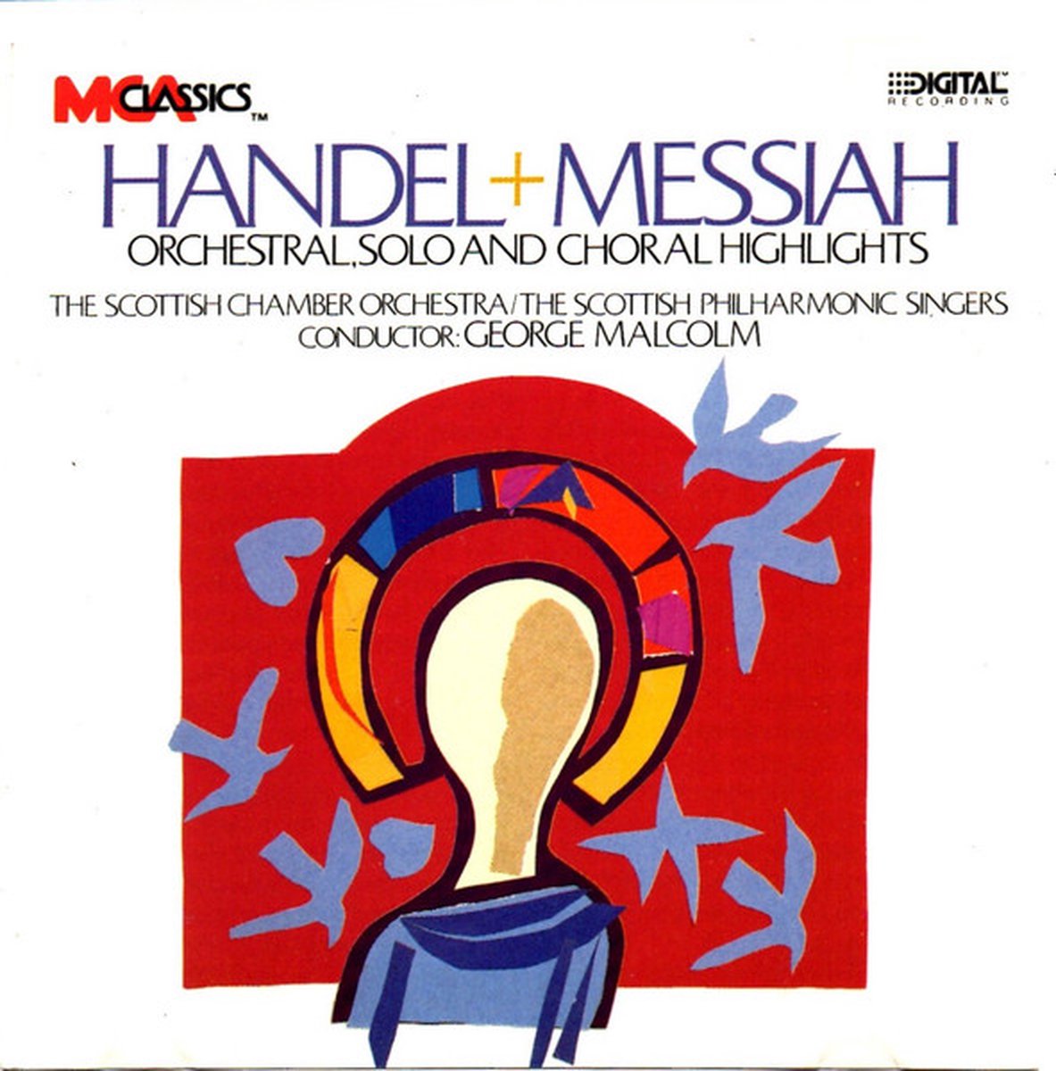 HANDEL+ MESSIAH Orchestra, Solo And Choral Highlights